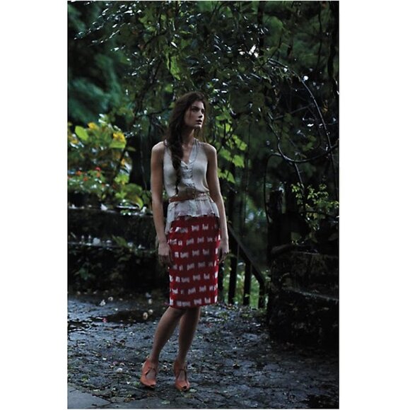 Anthropologie | Corey Lynn Calter Ackee Pencil Skirt - Picture 1 of 14